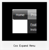 Css Expand Menu Javascript Menu Across Frames