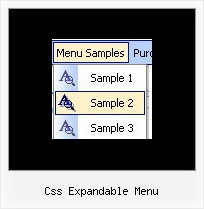 Css Expandable Menu Menu Navigation And Scripts