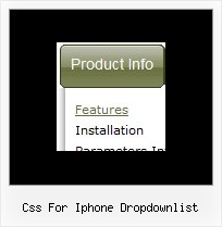 Css For Iphone Dropdownlist Menus En Paginas Web