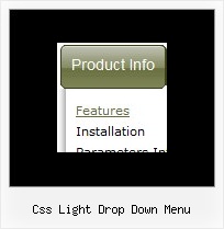Css Light Drop Down Menu Dhtml Menu Free