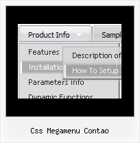 Css Megamenu Contao Floating Javascript