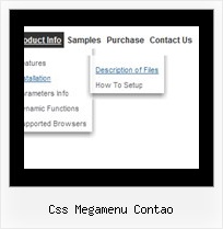 Css Megamenu Contao Tree Menu Dhtml