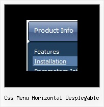 Css Menu Horizontal Desplegable Create A Drop Down Menu Using Javascript