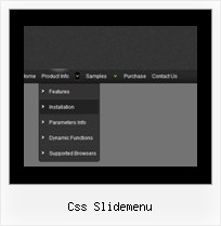 Css Slidemenu Pop Up Javascript