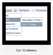 Css Slidemenu Disable Popup Menu