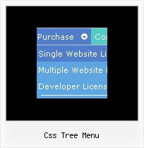 Css Tree Menu Dynamic Javascript Submenu