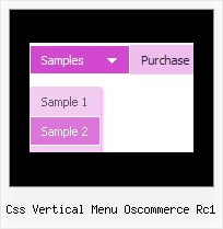 Css Vertical Menu Oscommerce Rc1 Javascript Dhtml Menu Example