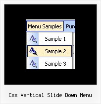 Css Vertical Slide Down Menu Menus En Java Script