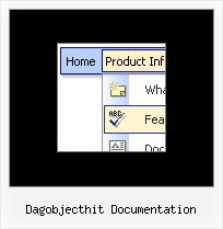 Dagobjecthit Documentation Dhtml Dropdown Menu Maker