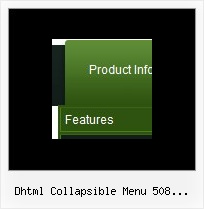 Dhtml Collapsible Menu 508 Compliance Style Maker Download