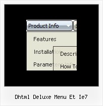 Dhtml Deluxe Menu Et Ie7 Templates Menu Dhtml