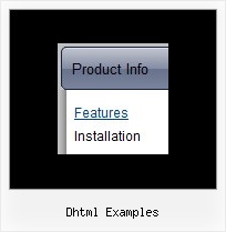 Dhtml Examples Menu Popup