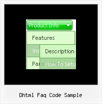 Dhtml Faq Code Sample Javascript Creating Drop Down Menus