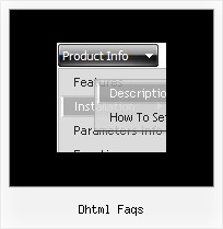 Dhtml Faqs Dynamic Dropdown Navigation Menu