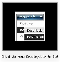 Dhtml Js Menu Desplegable En Ie6 Script Menu Java