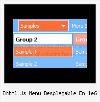 Dhtml Js Menu Desplegable En Ie6 Dynamic Dropdown Menu Filetype Html