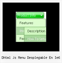 Dhtml Js Menu Desplegable En Ie6 Sliding Menu