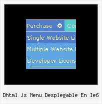 Dhtml Js Menu Desplegable En Ie6 Dropdown Menus Javascript Tutorial