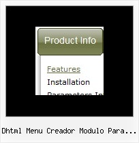 Dhtml Menu Creador Modulo Para Joomla Crossbrowser Drag And Drop