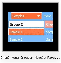 Dhtml Menu Creador Modulo Para Joomla Xp Style Navigation Bar