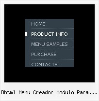 Dhtml Menu Creador Modulo Para Joomla Creating Menu Con Java