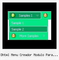 Dhtml Menu Creador Modulo Para Joomla Web Menu Example