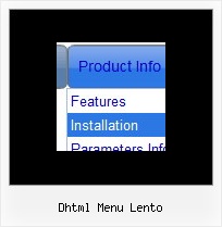 Dhtml Menu Lento Examples In Dhtml