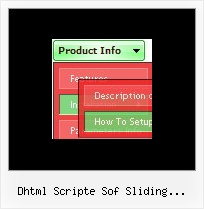 Dhtml Scripte Sof Sliding Vertical Menus Web Menu Frame