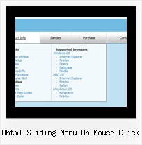 Dhtml Sliding Menu On Mouse Click Script Tree Menu
