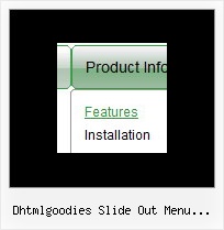 Dhtmlgoodies Slide Out Menu Zencart Disabled Menu A Tendina