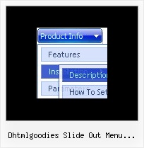 Dhtmlgoodies Slide Out Menu Zencart Drop Down Image Fade Menu