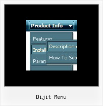 Dijit Menu Navbar Html