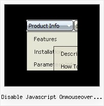 Disable Javascript Onmouseover Popup Box Tutorial Javascripts Menu