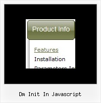 Dm Init In Javascript Pull Down Menu Html