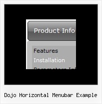 Dojo Horizontal Menubar Example Java Drop Down Tutorial