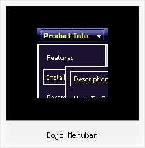 Dojo Menubar Expanding Menu Tree