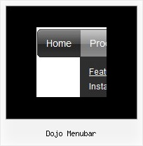 Dojo Menubar Menu Javascript Rolldown