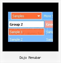 Dojo Menubar Javascript Dynamic Menu Submenu
