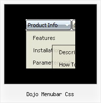 Dojo Menubar Css Javascript Menu And Submenu