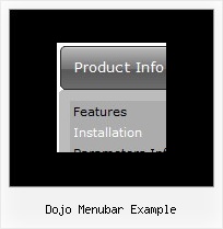 Dojo Menubar Example Dhtml Table Menu