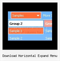 Download Horizontal Expand Menu Sliding Menu Systems