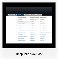 Dpopupwindow Js Example Menu Deroulant
