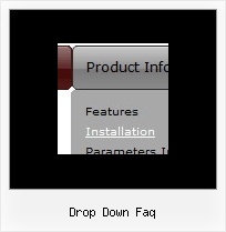 Drop Down Faq Dynamic Menu Software