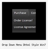 Drop Down Menu Dhtml Style Win7 Cross Browser Javascript Collapsing Menu