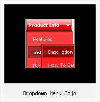 Dropdown Menu Dojo Dynamic Menus Javascript