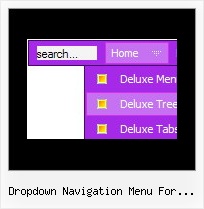 Dropdown Navigation Menu For Umbraco Popmenu