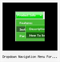 Dropdown Navigation Menu For Umbraco Javascript Animated Menu