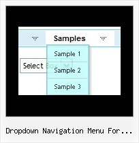Dropdown Navigation Menu For Umbraco Menu Dhtml Deroulant Navigation