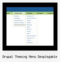 Drupal Theming Menu Desplegable Drop Down Men C Bc