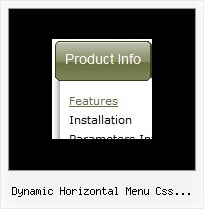 Dynamic Horizontal Menu Css Javascript Javascript Menu Dynamic Sliding